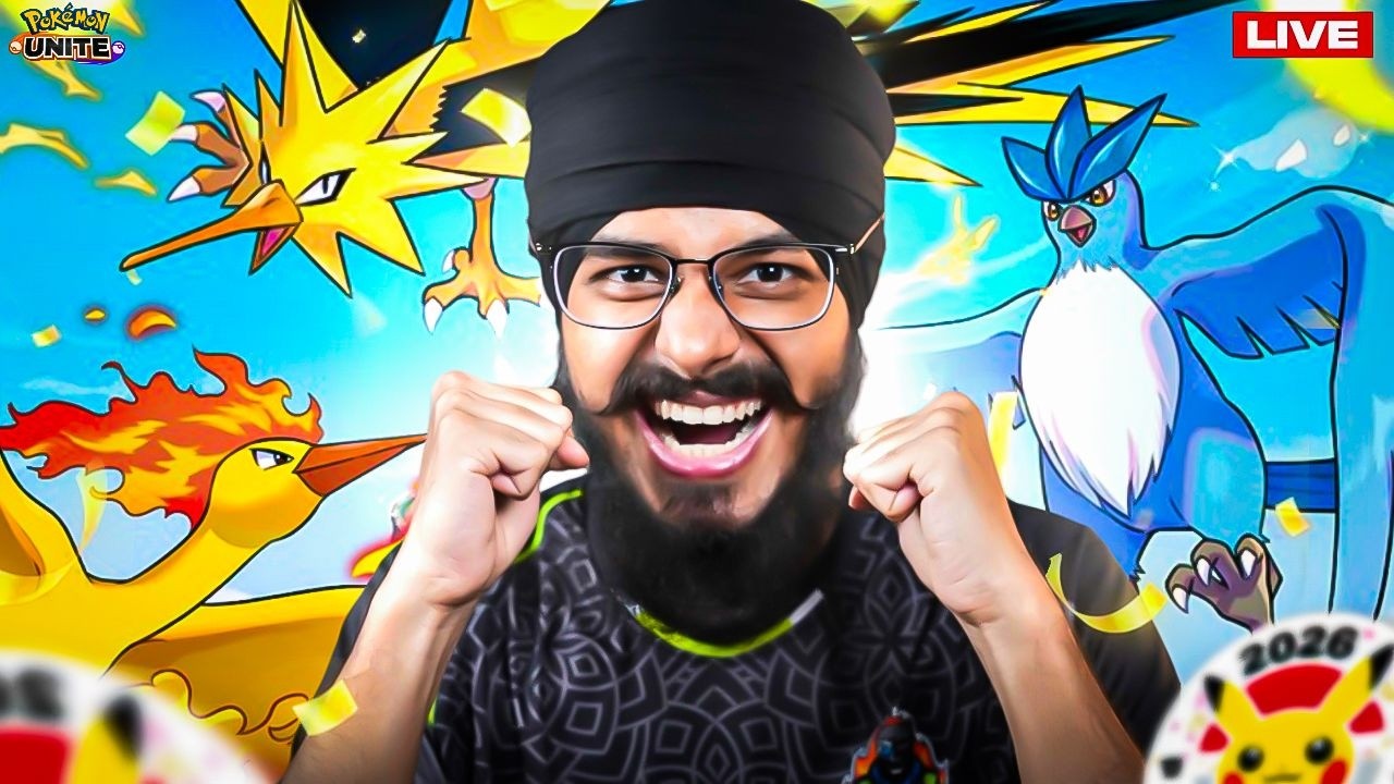 SUNDAY STREAM! KI HAAL! Pokemon Unite Live  #iQOO15R #iQOO #iQOOS8UL