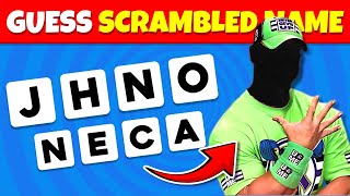 Guess the WWE Wrestlers by Their SCRAMBLED name | WWE QUIZ screenshot 4
