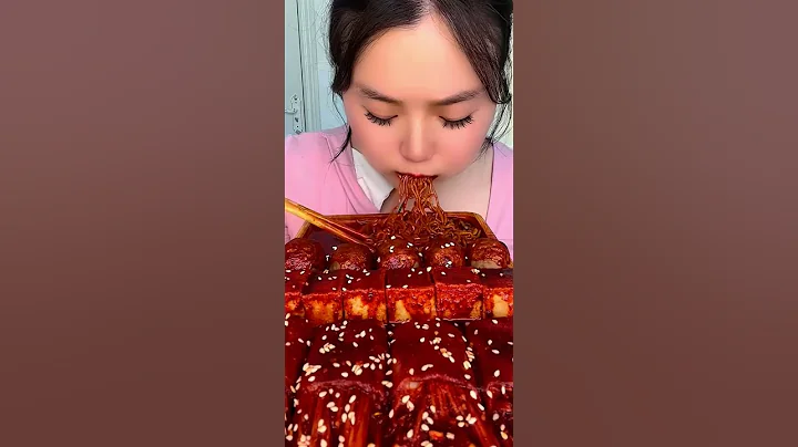 Spicist Noodles Enoki Mushroom Flavors Spicy Yummy #shortvideo #spicynoodlesoup #asmr