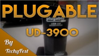 Plugable UD- 3900 Dual Display docking station unboxing/ review first look