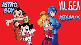 MUGEN Tag Team Arcade Request - Astro Boy, Uran (Astro boy), Megaman & Roll from Megaman Series