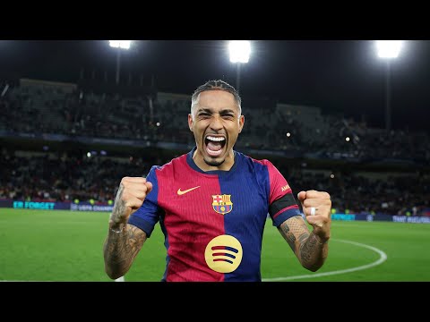 Raphinha's All 60 Goals and Assists In 2024-25 HD