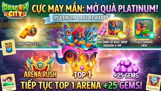 #1113. π TOP 1 ARENA + INSANE LUCK! 400 H-VIP Beat Drop Dragon Orbs & Platinum Rewards!
