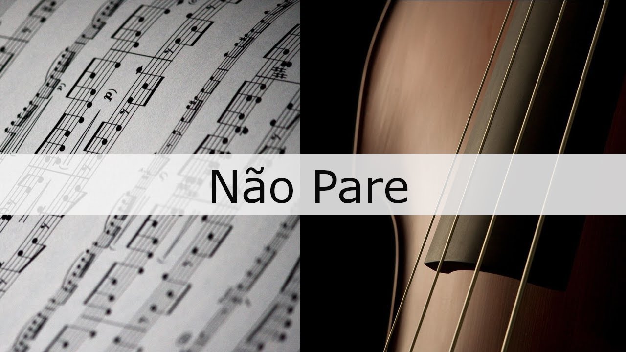 Não Pare Midian Lima Partitura para Violoncelo (COVER) GRÁTIS YouTube