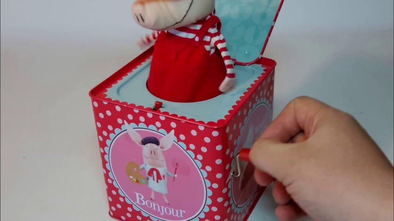 Olivia the Pig Jack In The Box by Schylling YouTube