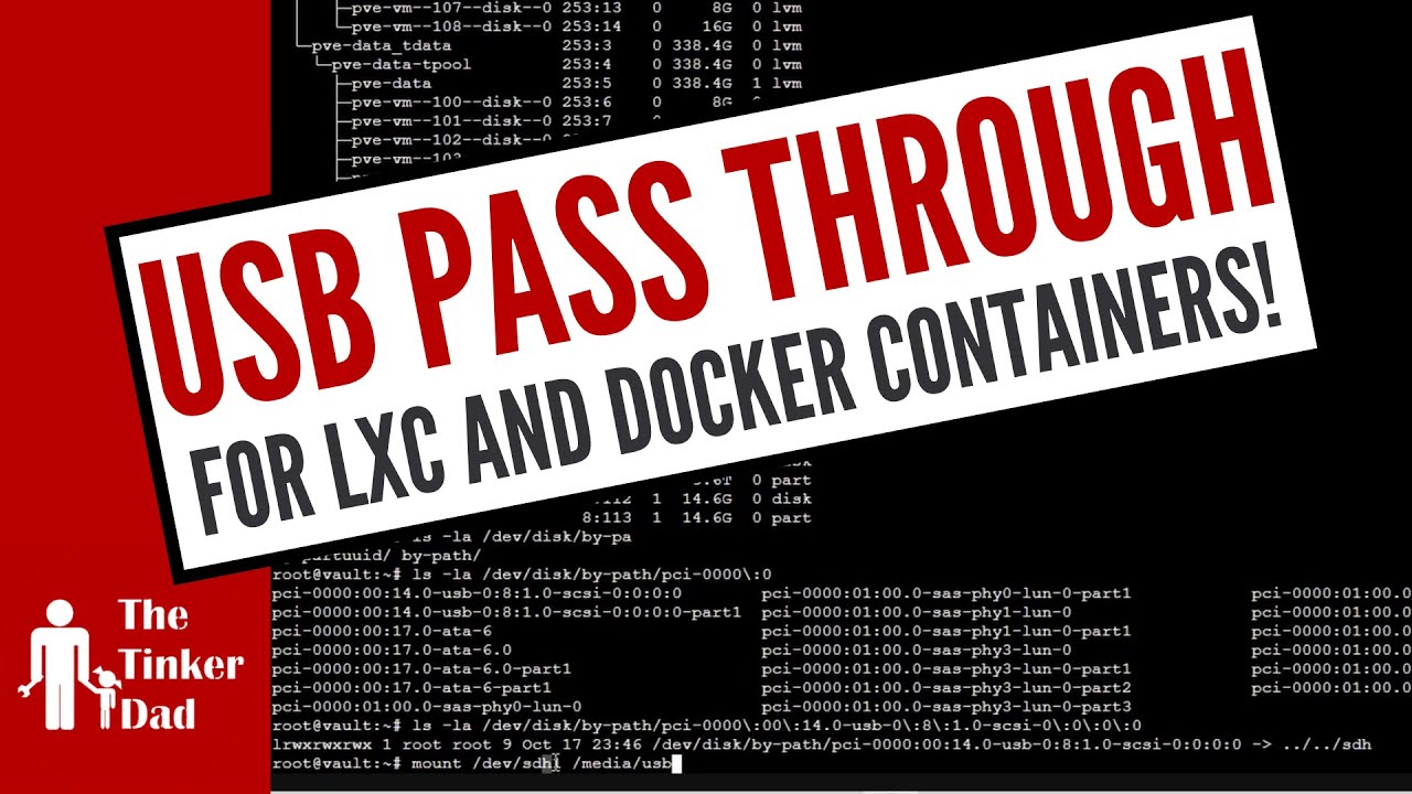 Use USB Devices Within LXC / Docker containers!