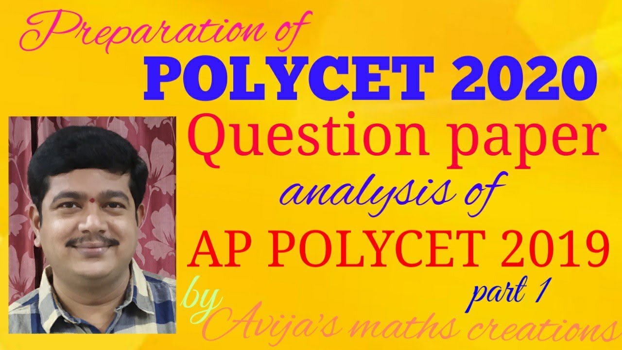 Ap polycet 2019 question paper analysis part 1