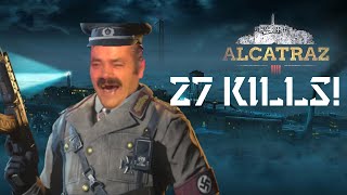 27 KILL ALCATRAZ WIN! CRAZY 1V4 CLUTCH ENDING!