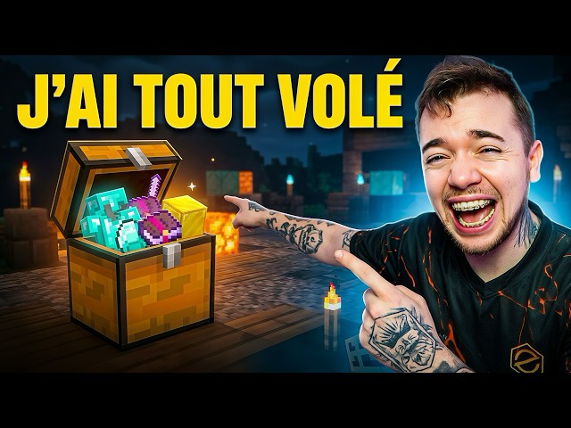 #ASMR : JE LUI VOLE TOUS SES AFFAIRES SUR LE SERVEUR
