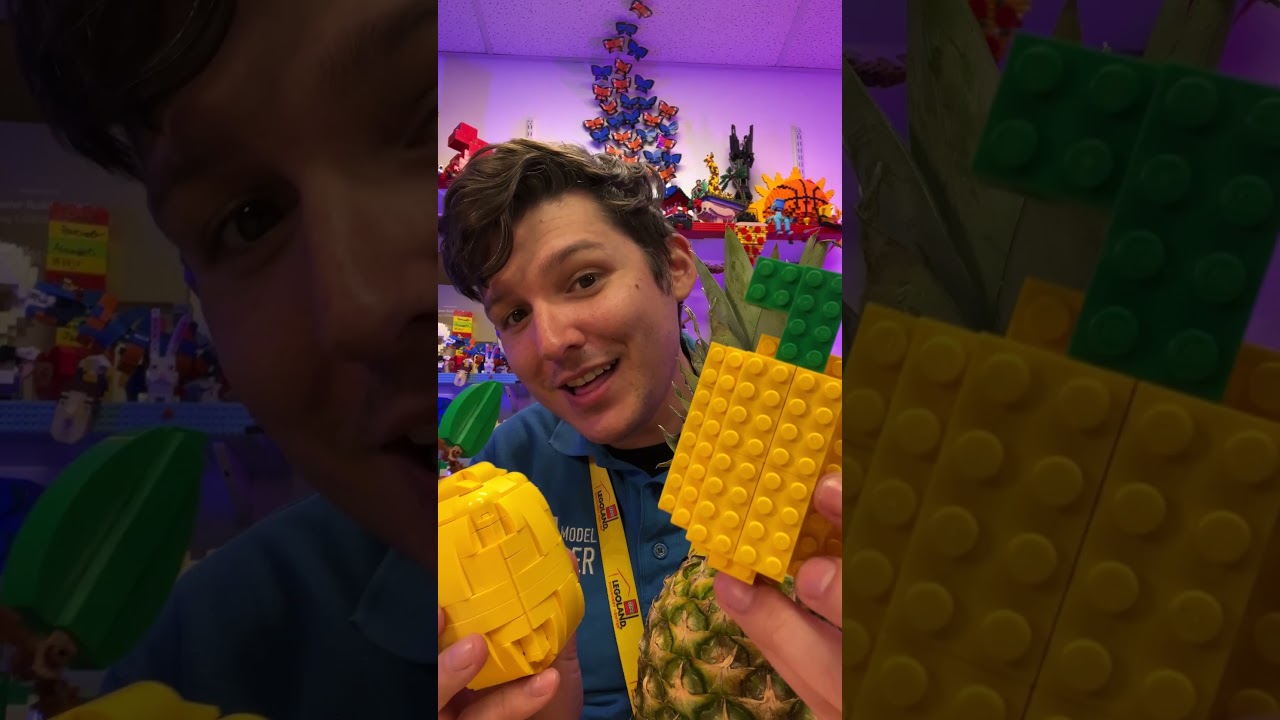 Master Builder gets riled up about a pineapple. (Then builds a pineapple)