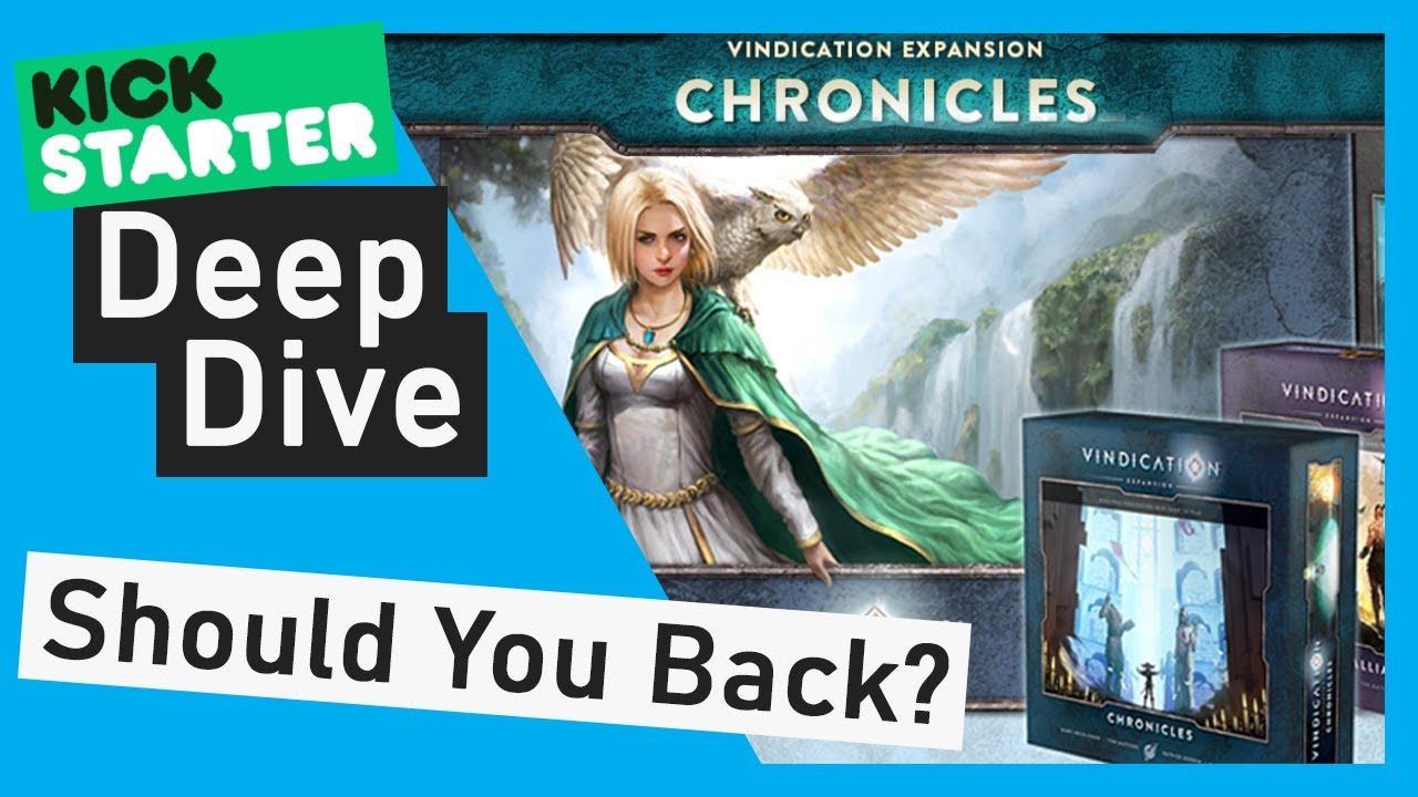 🤿 Vindication Chronicles Kickstarter Board Game Deep Dive YouTube