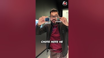 DSLR vs Smartphone Camera Lens : Difference Kya Hai?⚡️ #TrakinShorts #Shorts