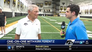 One-on-one with Iowa football coach Kirk Ferentz ahead of 2025 season