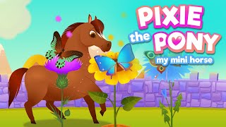 Pixie's Magical World: Chase, Feed & Grow with Your Virtual Pet Pony | Bubadu Mobile Game