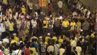 20120815壬辰年艋舺金義殿紫微大帝安座27週年遶境 艋舺芳明館陣頭演出2