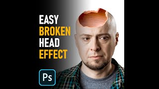 Photoshop tutorial| Broken head effect
