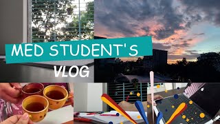 Med Student:5am Productive Study Vlog + MacBook Air Unboxing ??