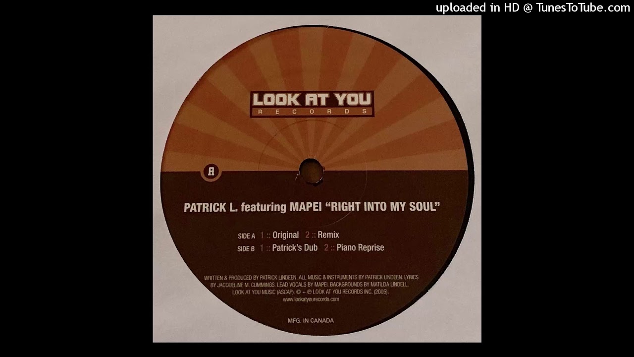Patrick L. Feat. Mapei | Right Into My Soul (Original)