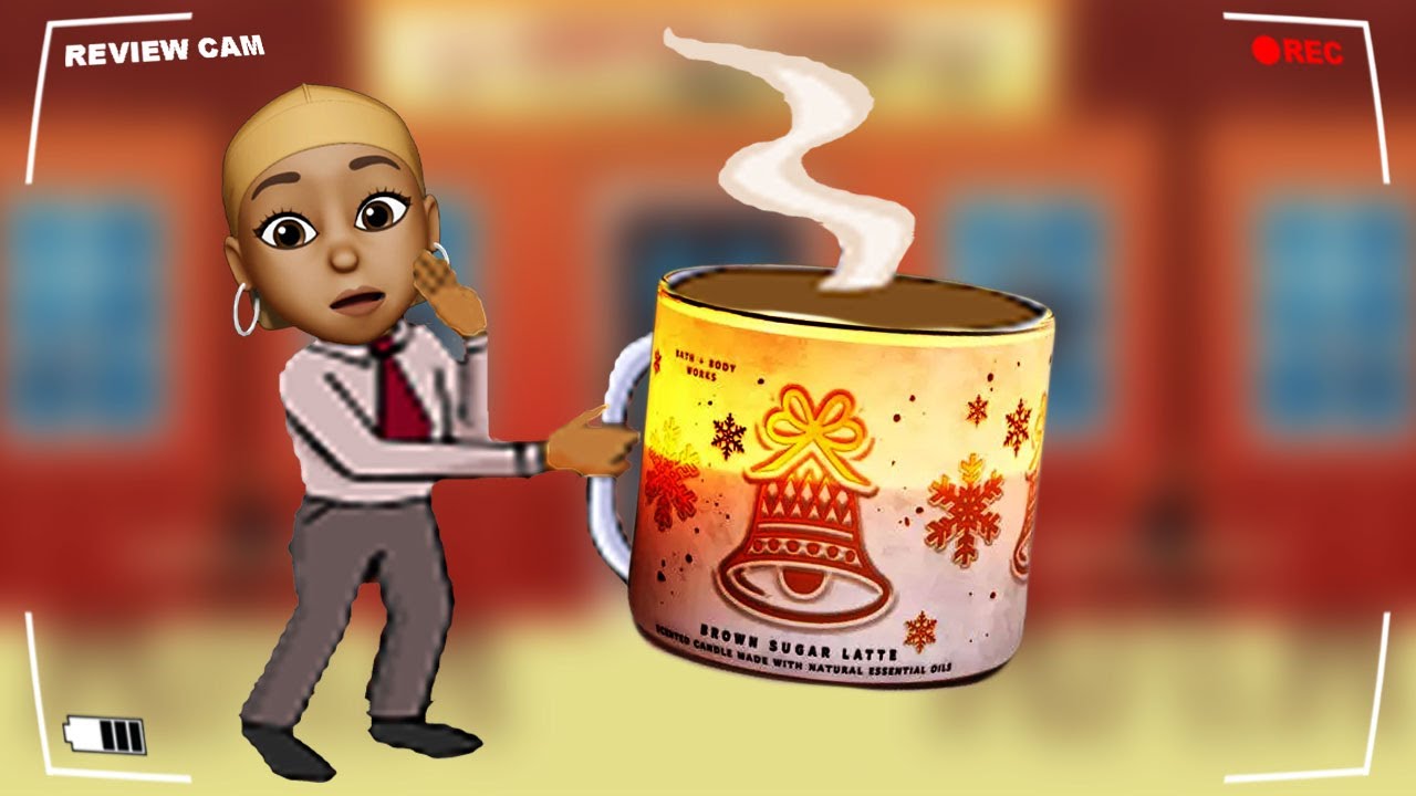 Bath & Body Works Candle Review BROWN SUGAR LATTE (2021 Holiday