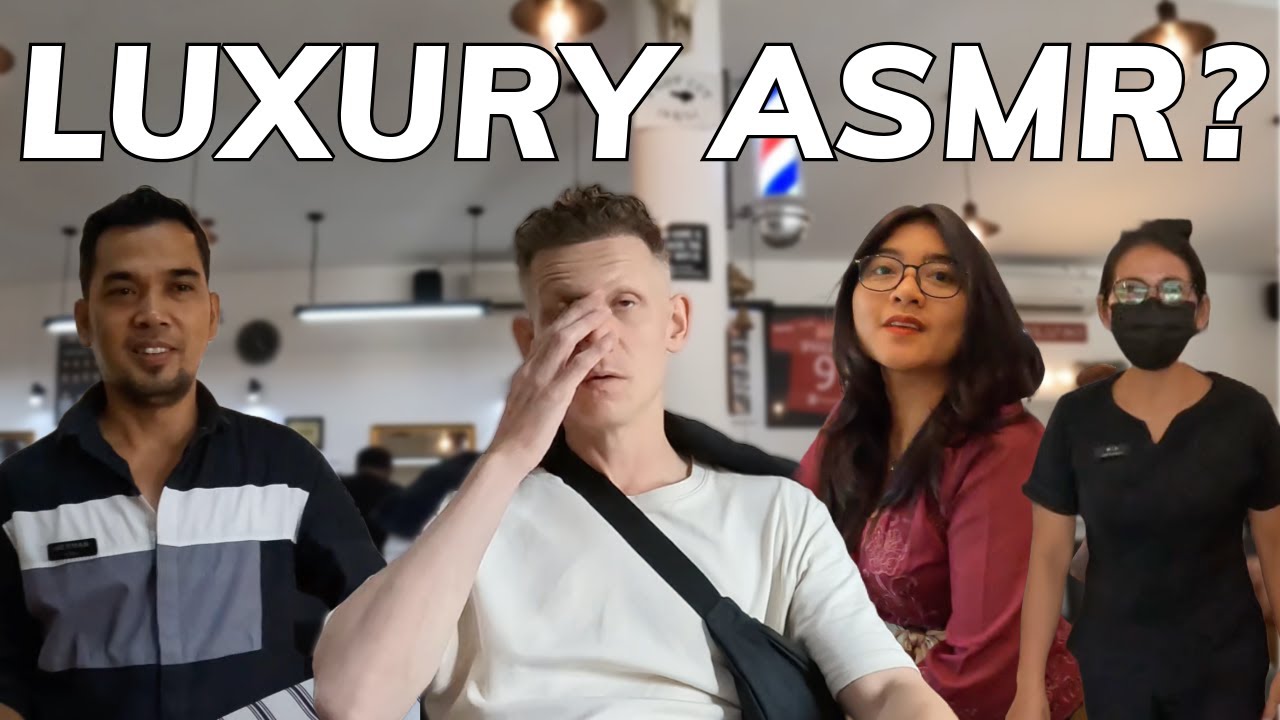 I Tried Luxury ASMR Haircut in Bali
