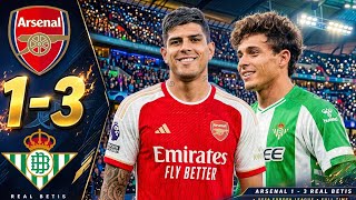 Arsenal vs Real Betis 3-1 All Goals & Highlights - 2026 