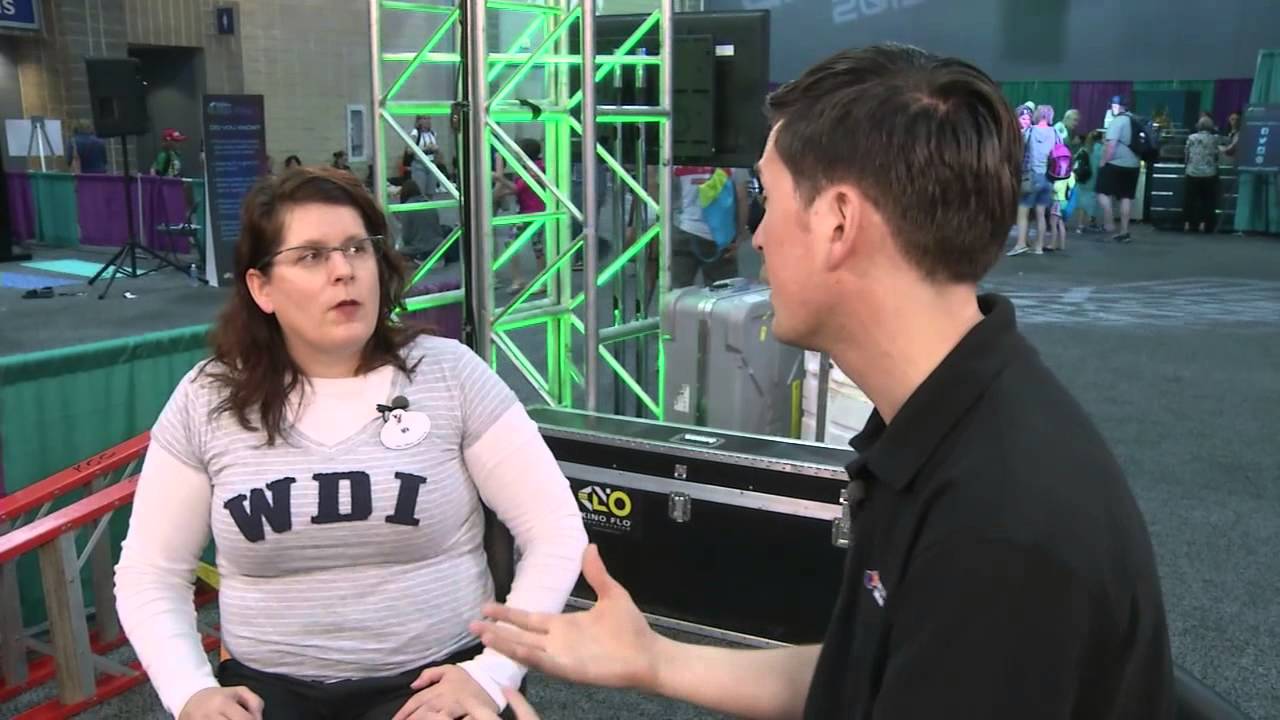 Walt Disney Imagineer MK Haley at Destination Imagination Global Finals
