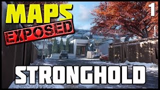 BO3 Maps Exposed! Ep. 1 - Stronghold | Lines of Sight, Wallruns, and Spots