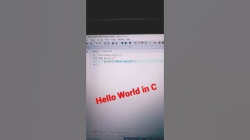 Hello World in C | Learn to Program