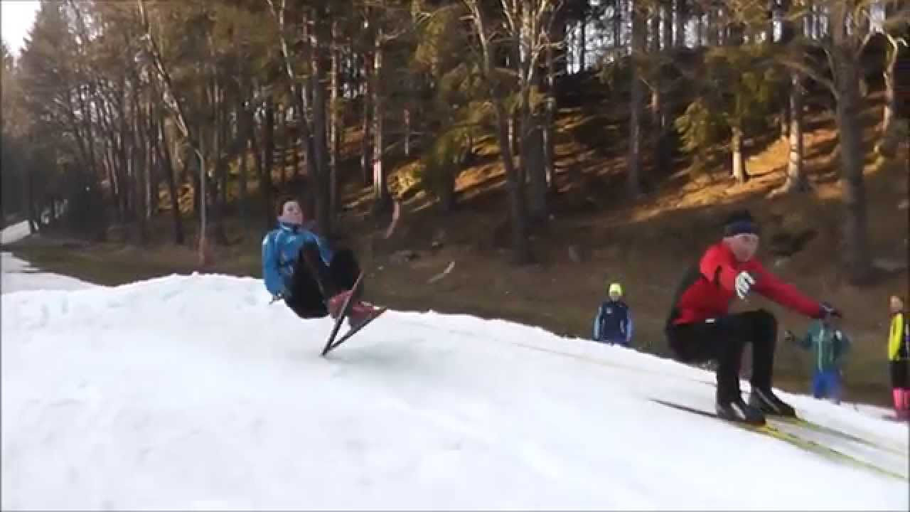 Insane Cross Country Ski Jumps Backflips and Frontflips YouTube