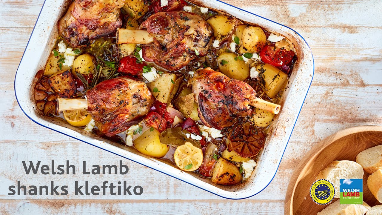 Lamb Shanks Kleftiko Greek Style Recipe YouTube