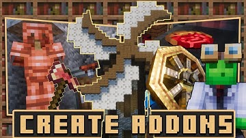 Enhance Create with Minecraft Create Mod Addons