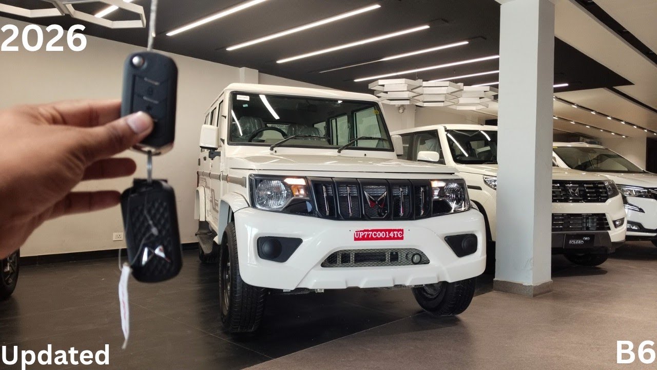 देशी गाड़ी देशी लोगों के लिए😍अब और भी ज्यादा Features के साथ Mahindra Bolero Updated B6 2026