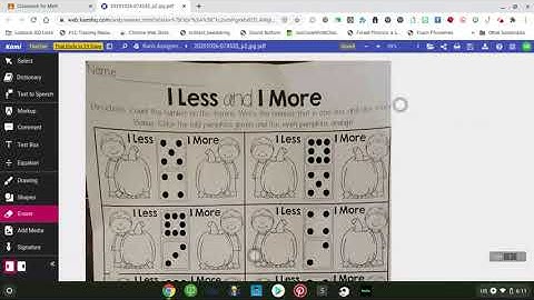 How to submit work on Kami