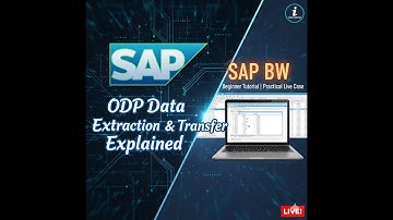 ODP-gegevensextractie en -overdracht uitgelegd in SAP BW | Beginnershandleiding ODQMON | Live Cas...