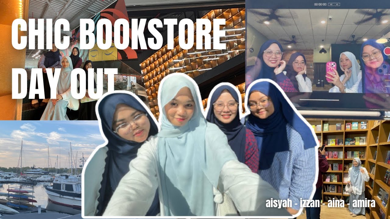 Chic Bookstore Day Out : Bookxcess X Putri Harbour - YouTube