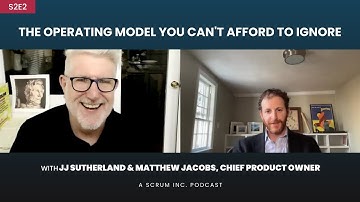 The Operating Model You Can’t Afford to Ignore with Matt Jacobs, Chief Product Owner | The Agile CEO
