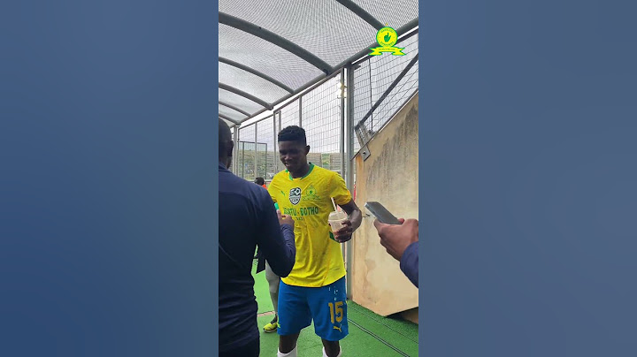 Respect all around for the MOTM! 🏆💪  #Sundowns