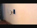 How to install an electrical outlet in a cut in box How to install an electrical outlet in a cut in box
