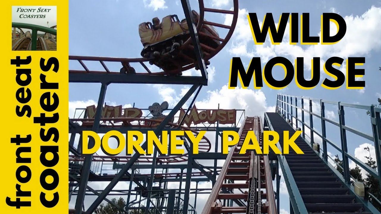 Wild Mouse Pivothead POV Dorney Park Roller Coaster Front Seat On-Ride Steel Maurer Söhne 1080p HD
