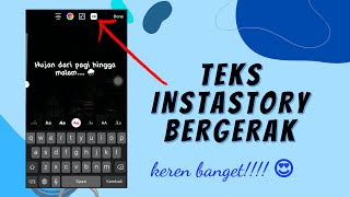 How to Make Animated Instagram Story Text without other applications | New Feature 2020 (Eng Sub)