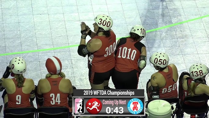 Entendendo as chaves de competição do International WFTDA Championship