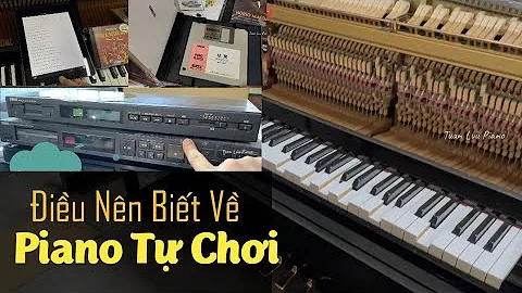 NHỮNG ĐIỀU CHƯA BIẾT - NÊN BIẾT VỀ ĐÀN PIANO CƠ TỰ CHƠI - Đàn Piano Cơ Có Chế Độ Biểu Diễn Tự Động
