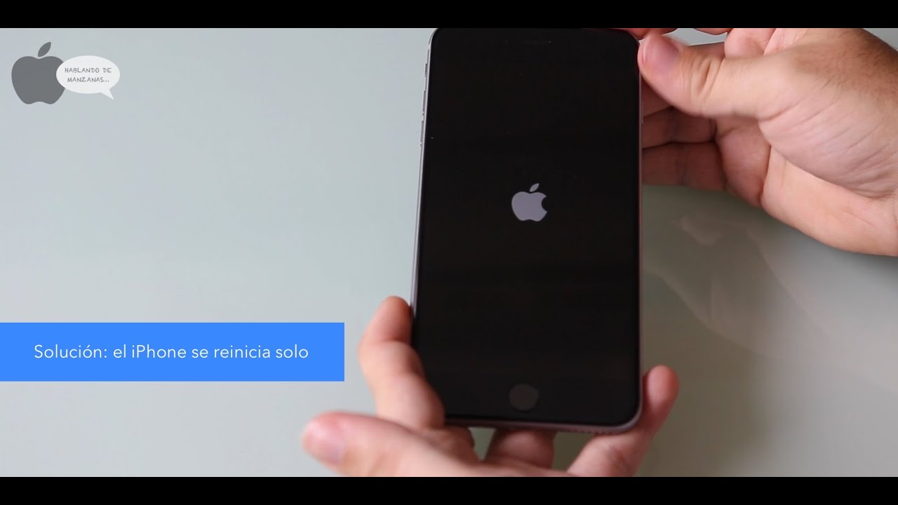 Solución: el iPhone se reinicia solo - YouTube