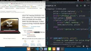 A Python App that Tracks Amazon Product Prices!  using | webscrapling | bs4 | requests