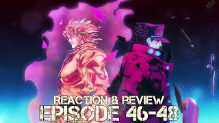 JoJo's Bizarre Adventure Stardust Crusaders | REACTION & REVIEW - Episode 46-48