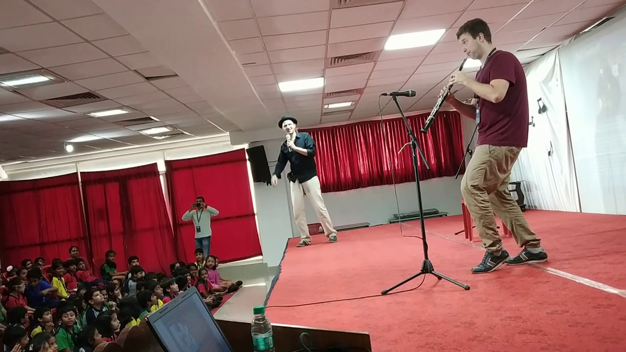 Music workshop by Mykyta Sierov and Ralf Siedhoff