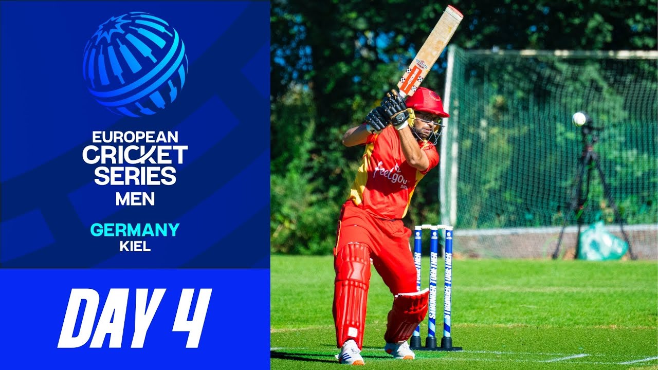 🔴 ECS Germany, Kiel, 2025 | Day 4 | 21 Aug 2025 | T10 Live Cricket | European Cricket