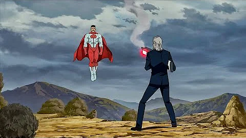 Omni Man Vs Cecil | Fight Scene | Invincible Seaso...
