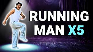 5 Running Man Variations for Beginners | Shuffle Dance Tutorial