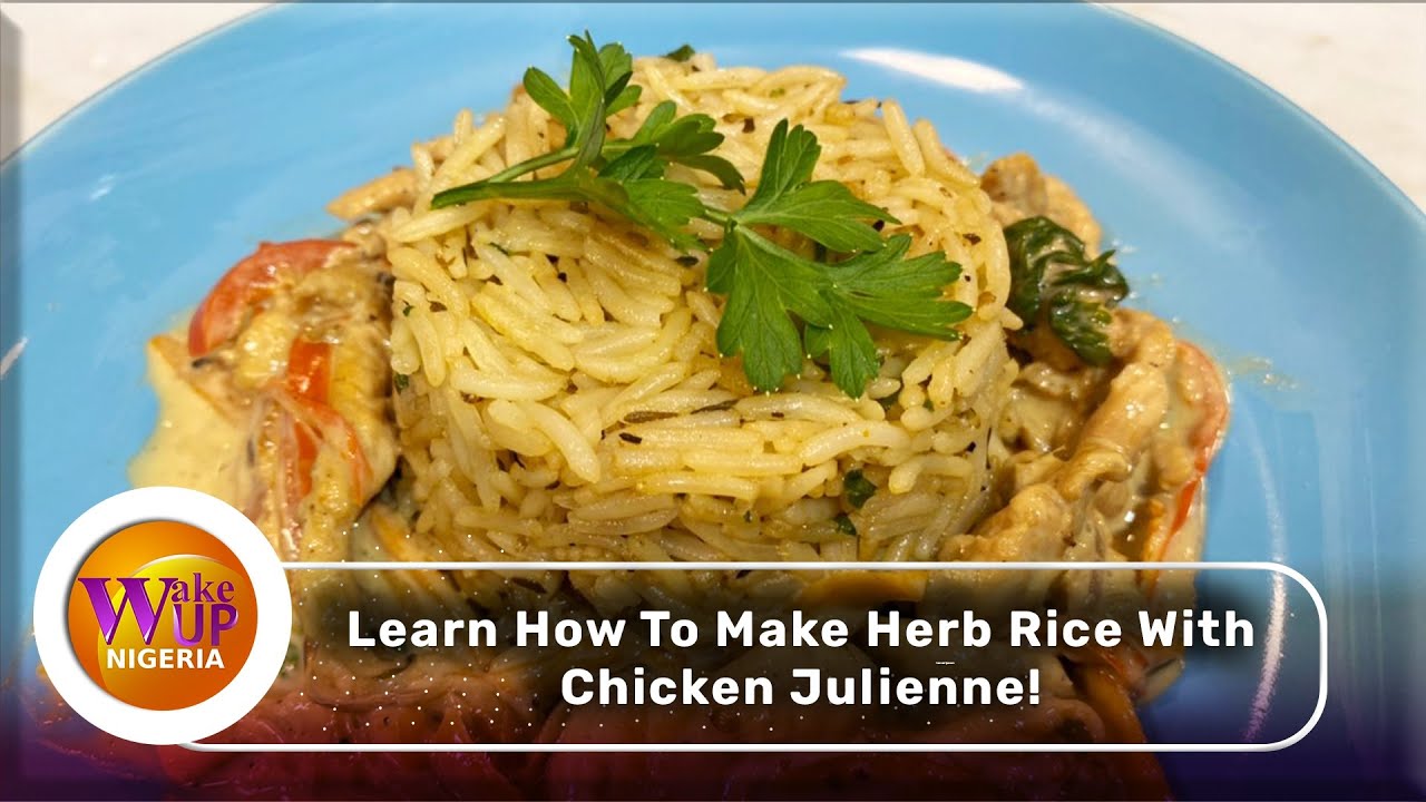 Tasty and Easy Herb Rice With Chicken Julienne Recipe [VIDEO] YouTube